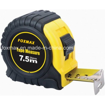 High Quality Steel Measuring Tape with Rubber Coat Fmt-012