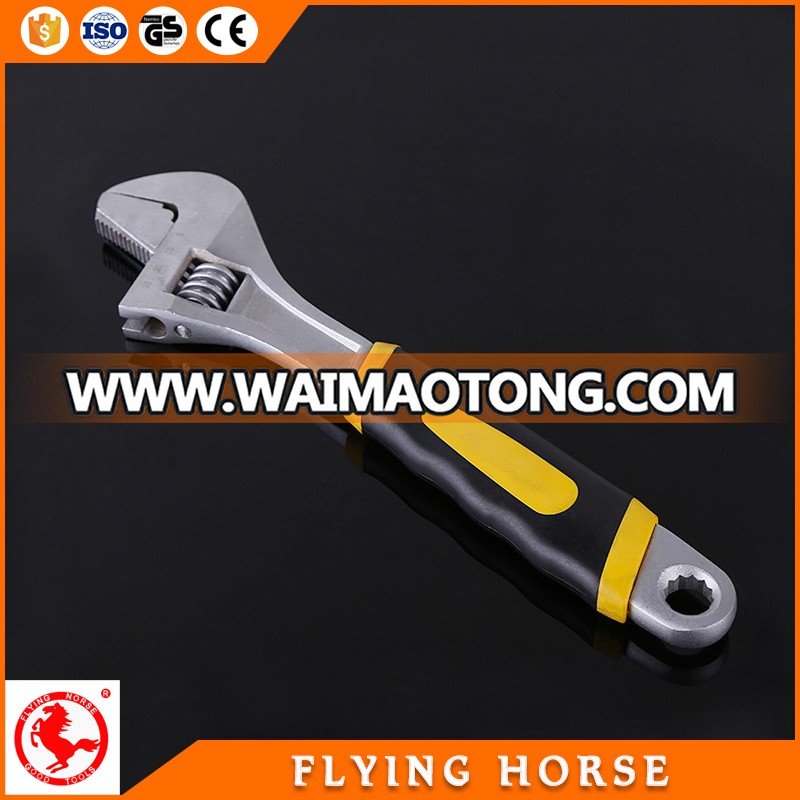 Free sample hand tools combination adjustable wrench pipe wrench