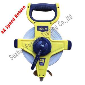 Construction Tools/4X Rewinding Speed Fiberglass Tape/Measuring Tape